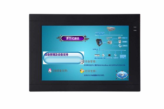 Modbus HMI industrial artesona resistente todo en un panel táctil IP65 de la PC