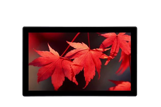 FCC industrial de la pulgada 1920*1080 del monitor LCD GTG 18,5 de la seguridad del ODM