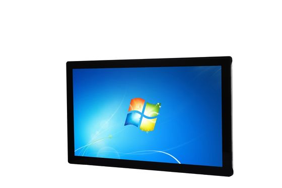 Monitor impermeable TFT HDMI VGA de la pantalla táctil del IPS montado en la pared