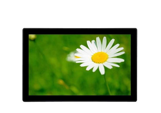 VGA integró el monitor fino de la pantalla táctil de la pantalla táctil del monitor del tacto capacitivo