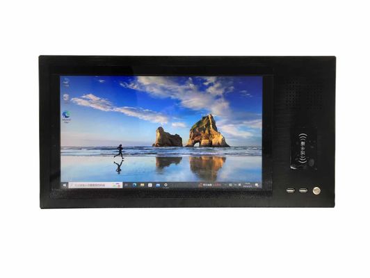 PC de la pantalla táctil IP65 de la PC 17,3 industrial Fanless del panel de la prenda impermeable”