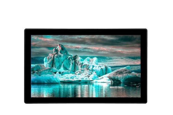 El monitor capacitivo industrial de Linux del panel de la pantalla táctil integró la PC 23,6 pulgadas